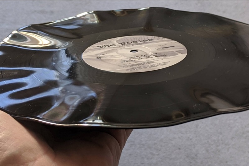 how to fix a warped vinyl record