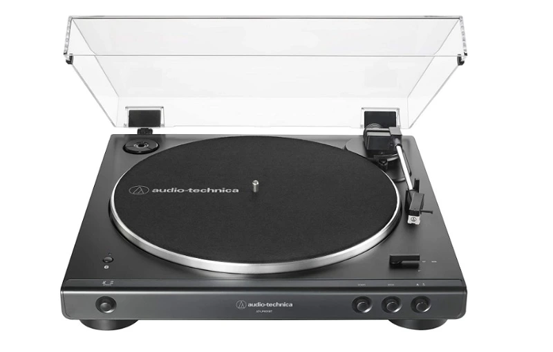 Audio-Technica AT-LP60XBT-BK Fully Automatic Bluetooth Belt-Drive Stereo Turntable (2)