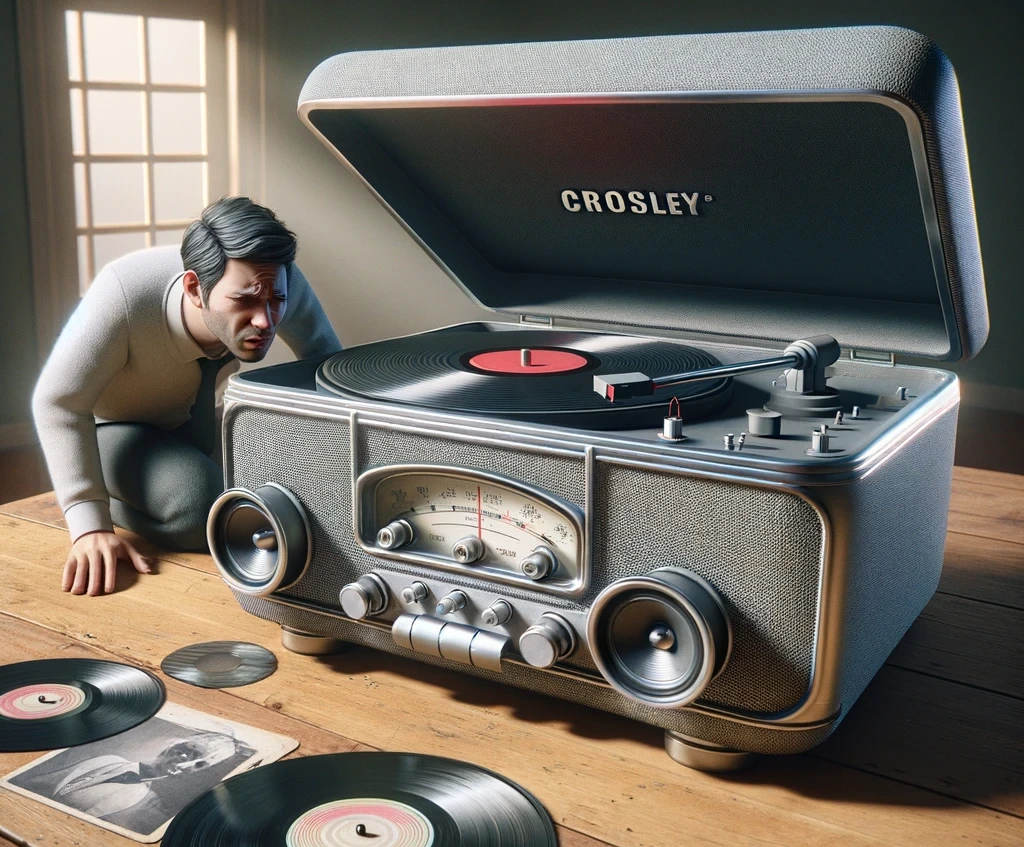 Crosley Record Player Speakers Not Working